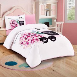 مفرش أطفال ميكروفايبر 4 قطع