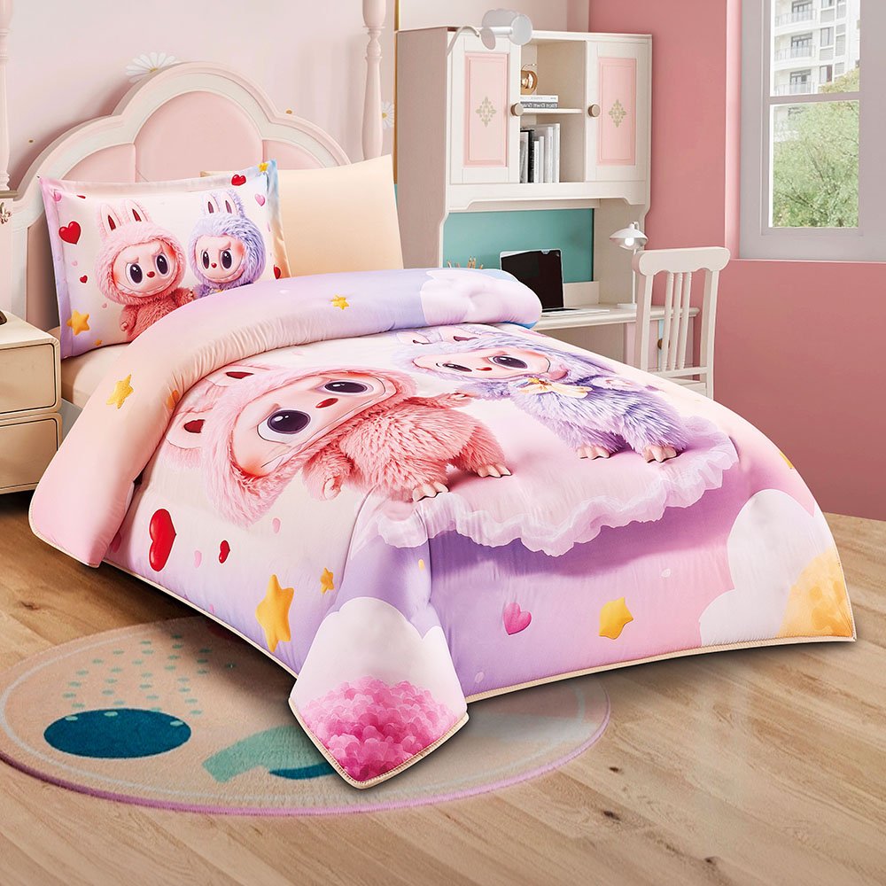 مفرش أطفال ميكروفايبر 4 قطع مفرش أطفال ميكروفايبر 4 قطع