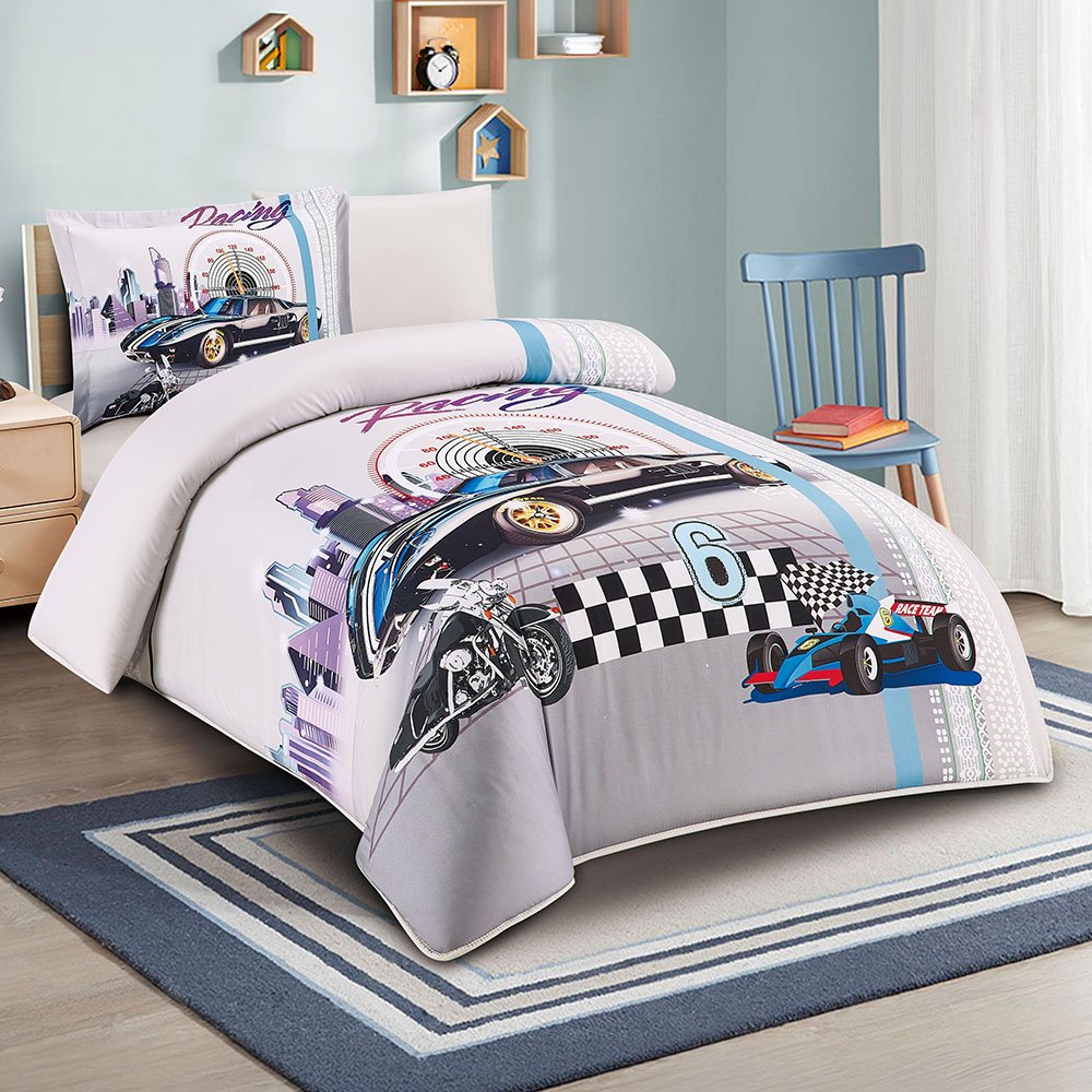 مفرش أطفال ميكروفايبر 4 قطع مفرش أطفال ميكروفايبر 4 قطع