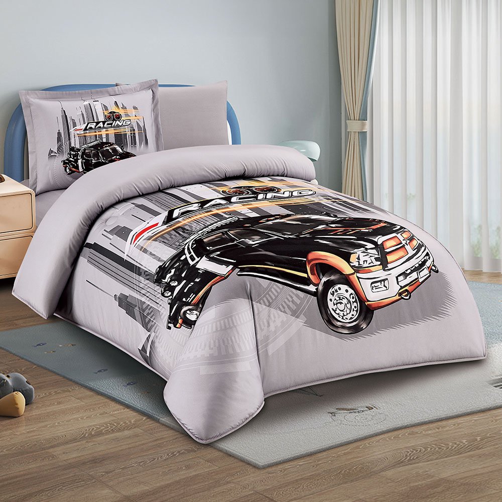 مفرش أطفال ميكروفايبر 4 قطع