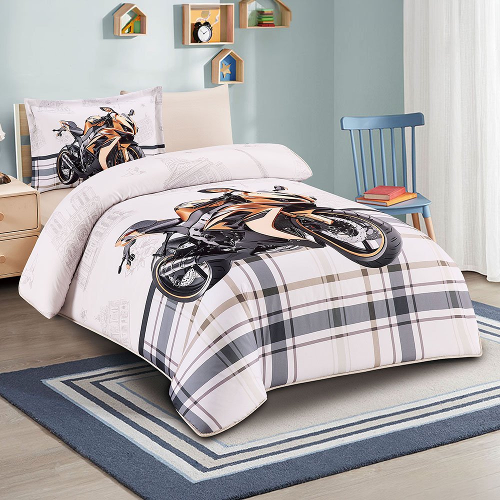 مفرش أطفال ميكروفايبر 4 قطع