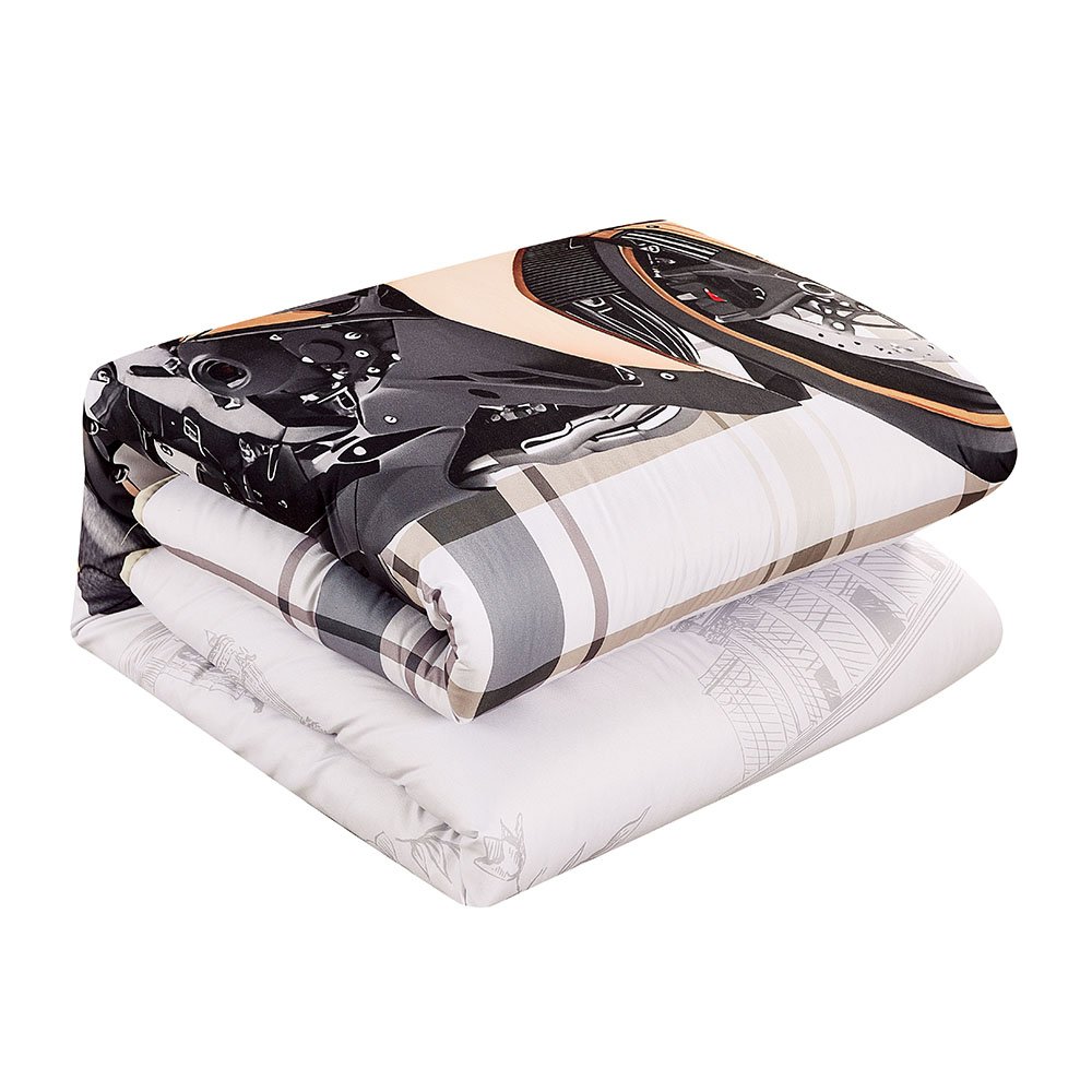 مفرش أطفال ميكروفايبر 4 قطع