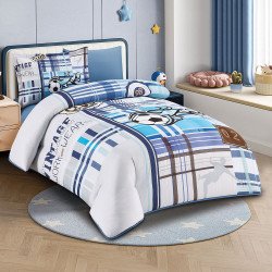 مفرش أطفال ميكروفايبر 4 قطع