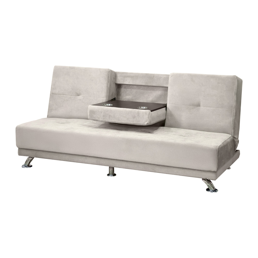 كنبة قابلة للتعديل الي سرير بطاولة مدمجة