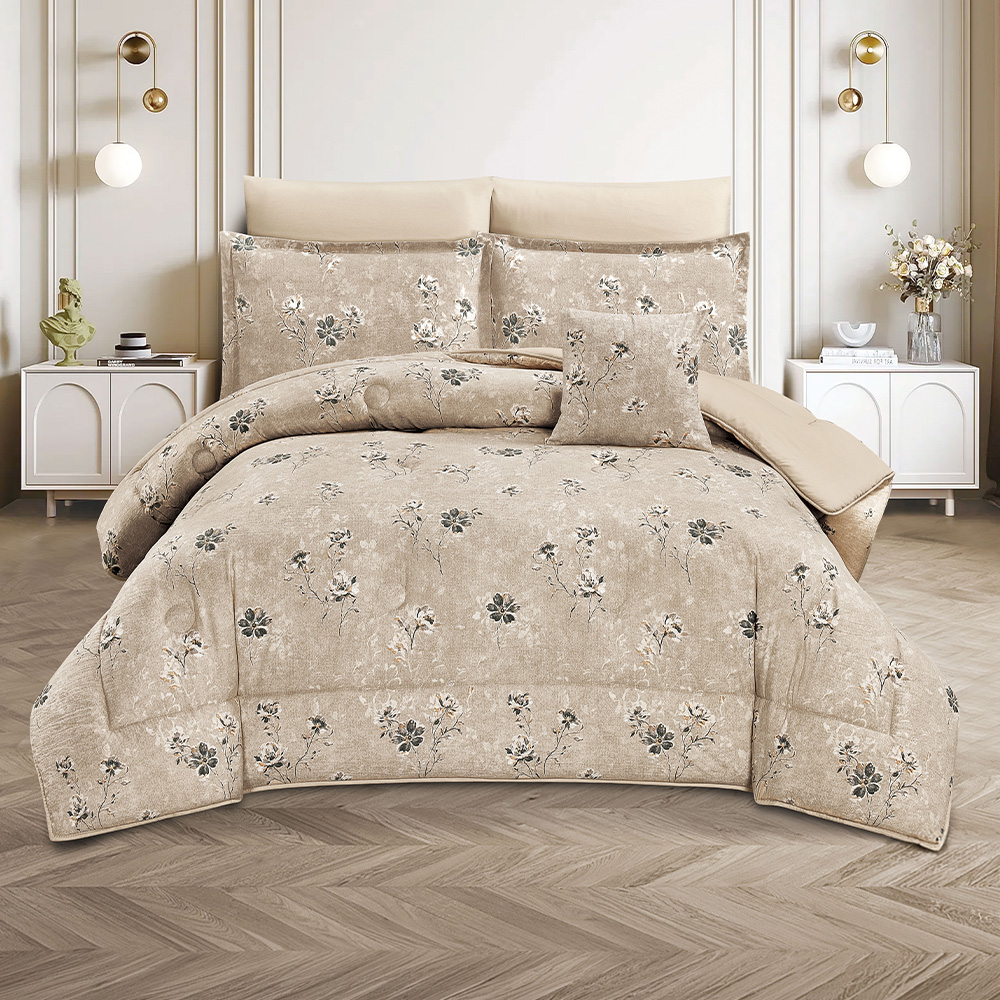 مفرش ميكروفايبر 7 قطع نفرين