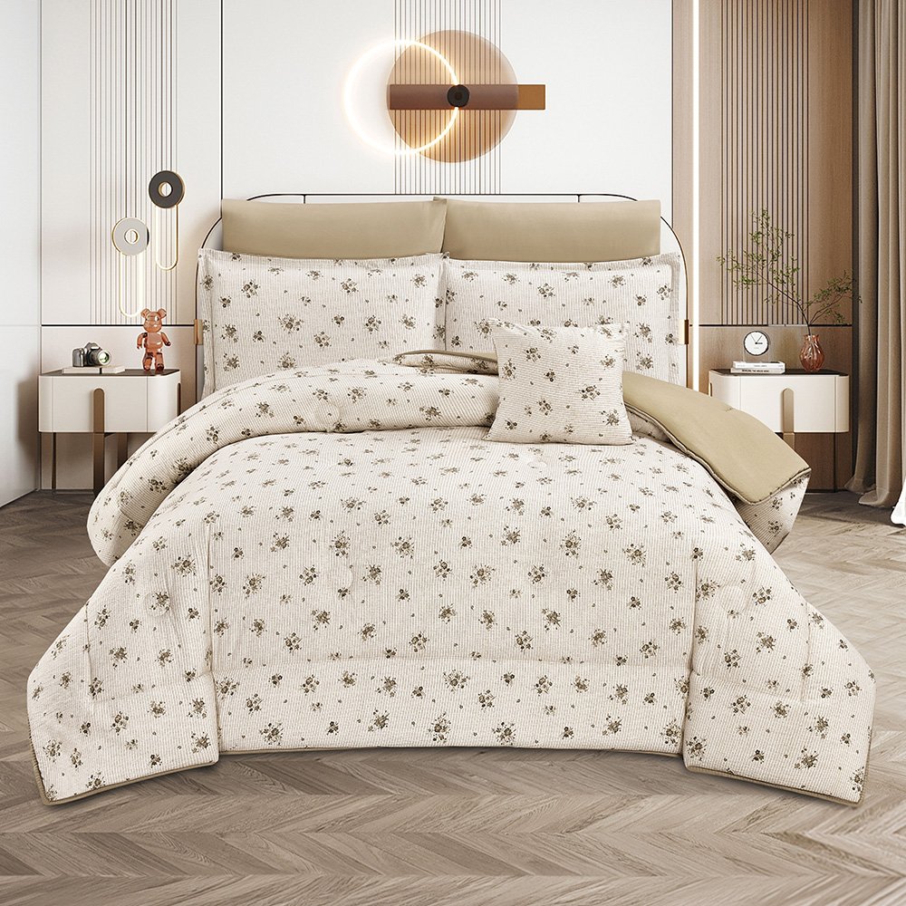 مفرش ميكروفايبر 7 قطع نفرين