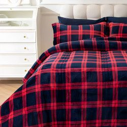 مفرش نيوم شتوي مخمل 4 قطع نفر