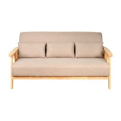 طقم كنب 6 مقاعد وطاولة بهيكل خشبي عصري كافيه طقم كنب 6 مقاعد وطاولة بهيكل خشبي عصري كافيه