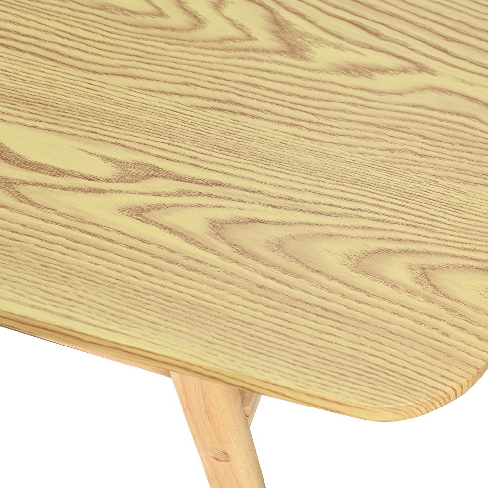 طقم كنب 6 مقاعد وطاولة بهيكل خشبي عصري رمادي