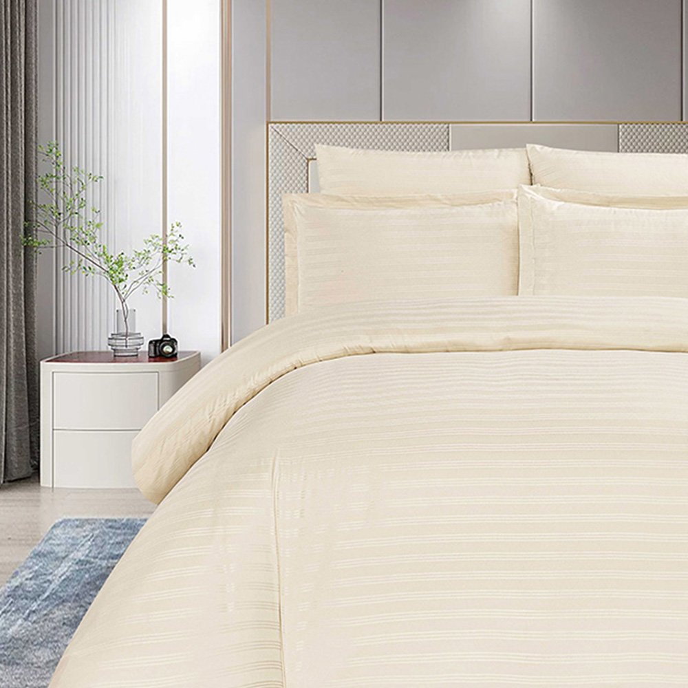 مفرش فندقي ميكروفايبر 7 قطع نفرين