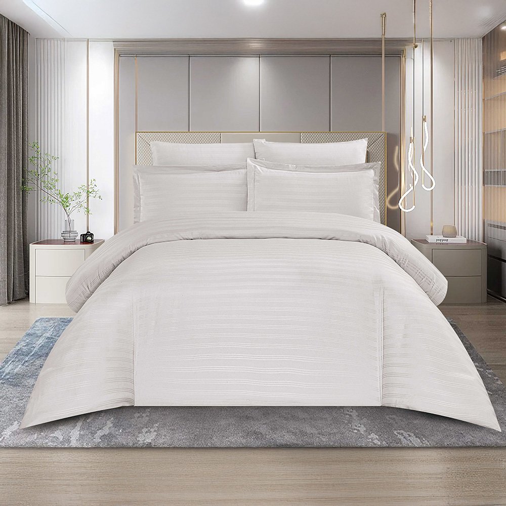 مفرش فندقي ميكروفايبر 7 قطع نفرين