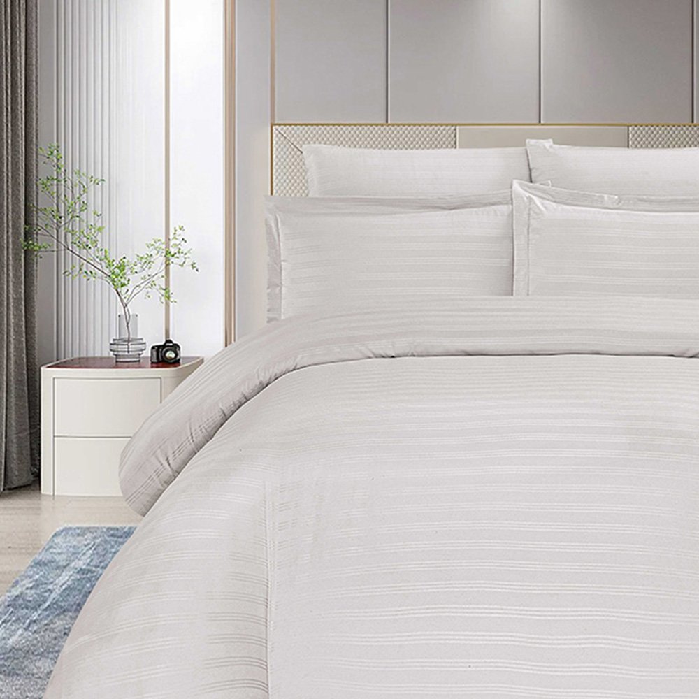 مفرش فندقي ميكروفايبر 7 قطع نفرين