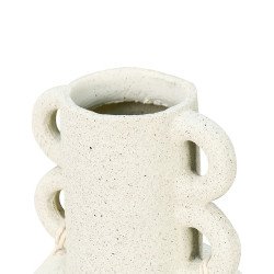 فازة ورد تصميم ديكوري عصري فخار