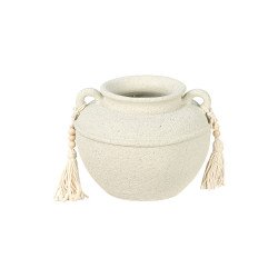 فازة ورد تصميم ديكوري عصري فخار