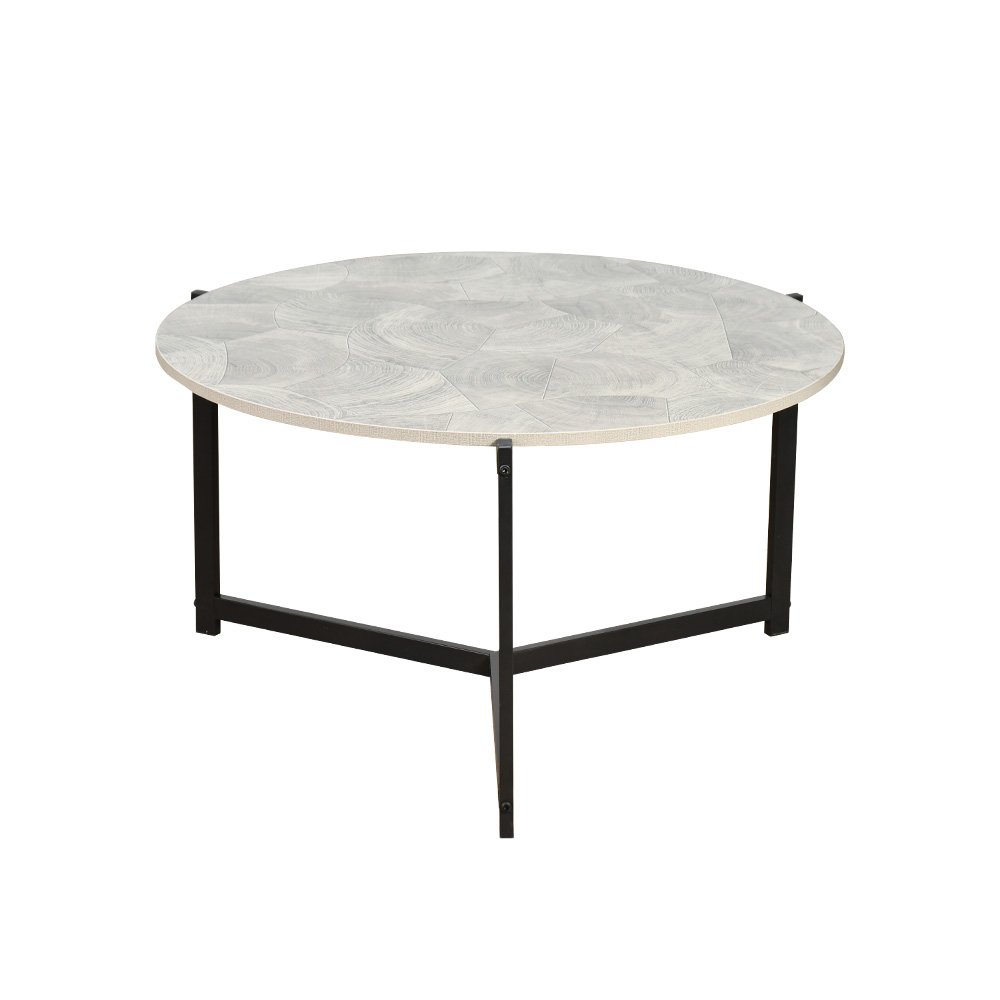 طاولة خدمة مفردة خشب تصميم عملي رمادي