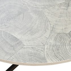 طاولة خدمة مفردة خشب تصميم عملي رمادي