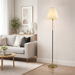 أباجورة استاند معدني تصميم عصري