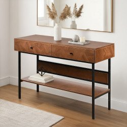 مدخل استقبال عصري خشب بأدراج ورف تخزين بني مدخل استقبال عصري خشب بأدراج ورف تخزين بني