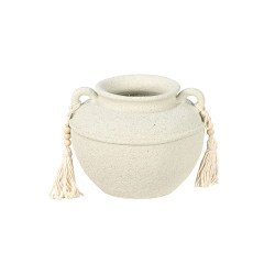 فازة ورد تصميم ديكوري عصري فخار