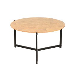 طاولة خدمة مفردة خشب تصميم عملي بيج