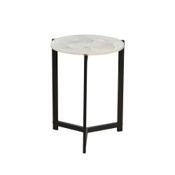 طاولة خدمة مفردة خشب تصميم عملي رمادي