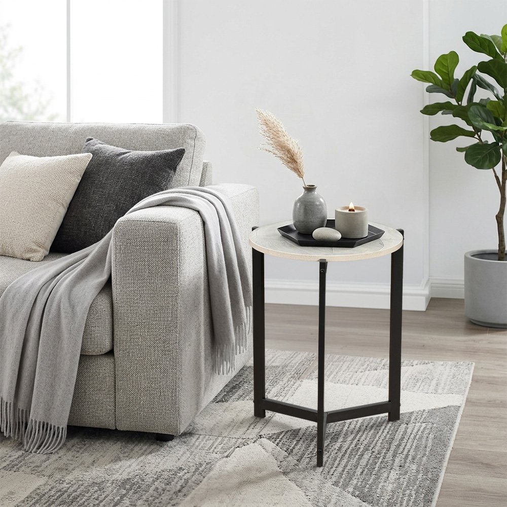 طاولة خدمة مفردة خشب تصميم عملي رمادي طاولة خدمة مفردة خشب تصميم عملي رمادي