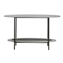 مدخل استقبال خشبي مع رف راتان بوهيمي عصري رمادي