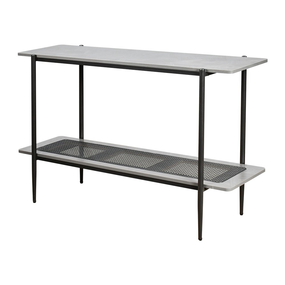 مدخل استقبال خشبي مع رف راتان بوهيمي عصري رمادي مدخل استقبال خشبي مع رف راتان بوهيمي عصري رمادي