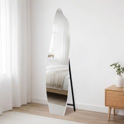 مرآة مودرن استاند معدني 150×40 سم