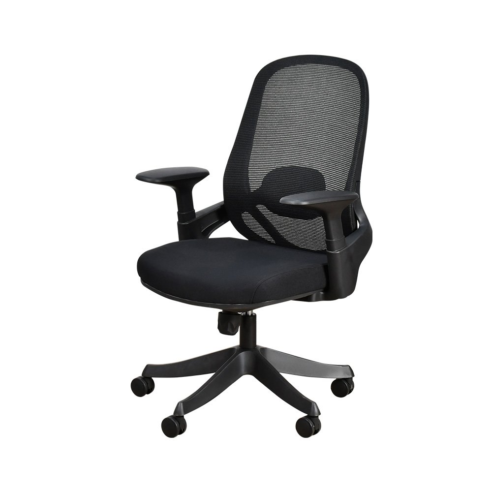 كرسي مكتب مودرن دوار قابل للتعديل أسود كرسي مكتب مودرن دوار قابل للتعديل أسود