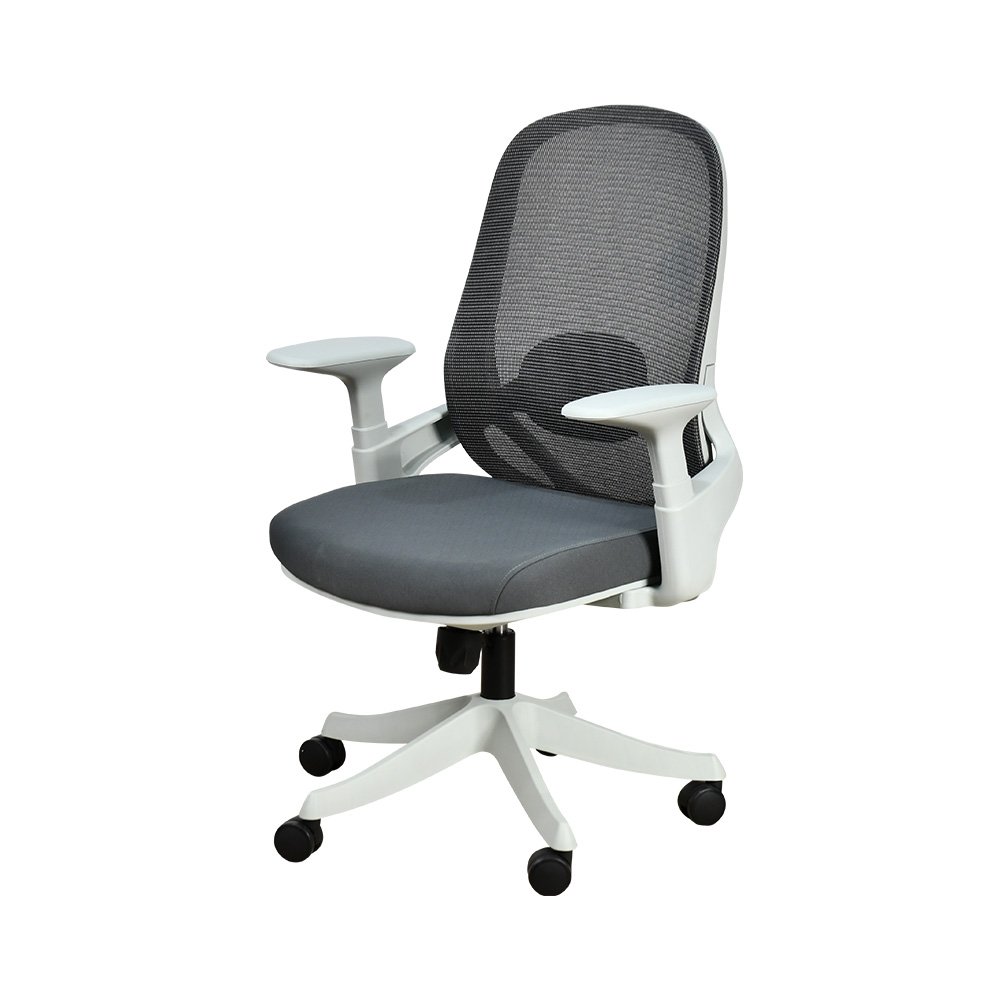 كرسي مكتب مودرن دوار قابل للتعديل رمادي كرسي مكتب مودرن دوار قابل للتعديل رمادي