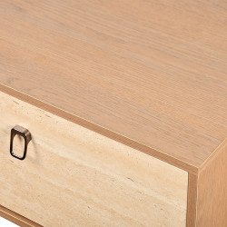 وحدة تلفاز مودرن خشب بتصميم عصري 180 سم