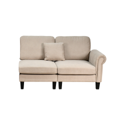 كنبة زاوية مودرن قماش تصميم عصري كافيه