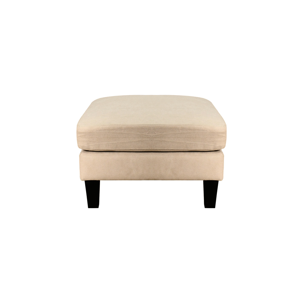 كنبة زاوية مودرن قماش تصميم عصري بيج