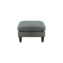 كنبة زاوية مودرن قماش تصميم عصري رمادي غامق