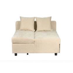 كنبة فاخرة قابلة للتعديل الي سرير مودرن مع تخزين بيج