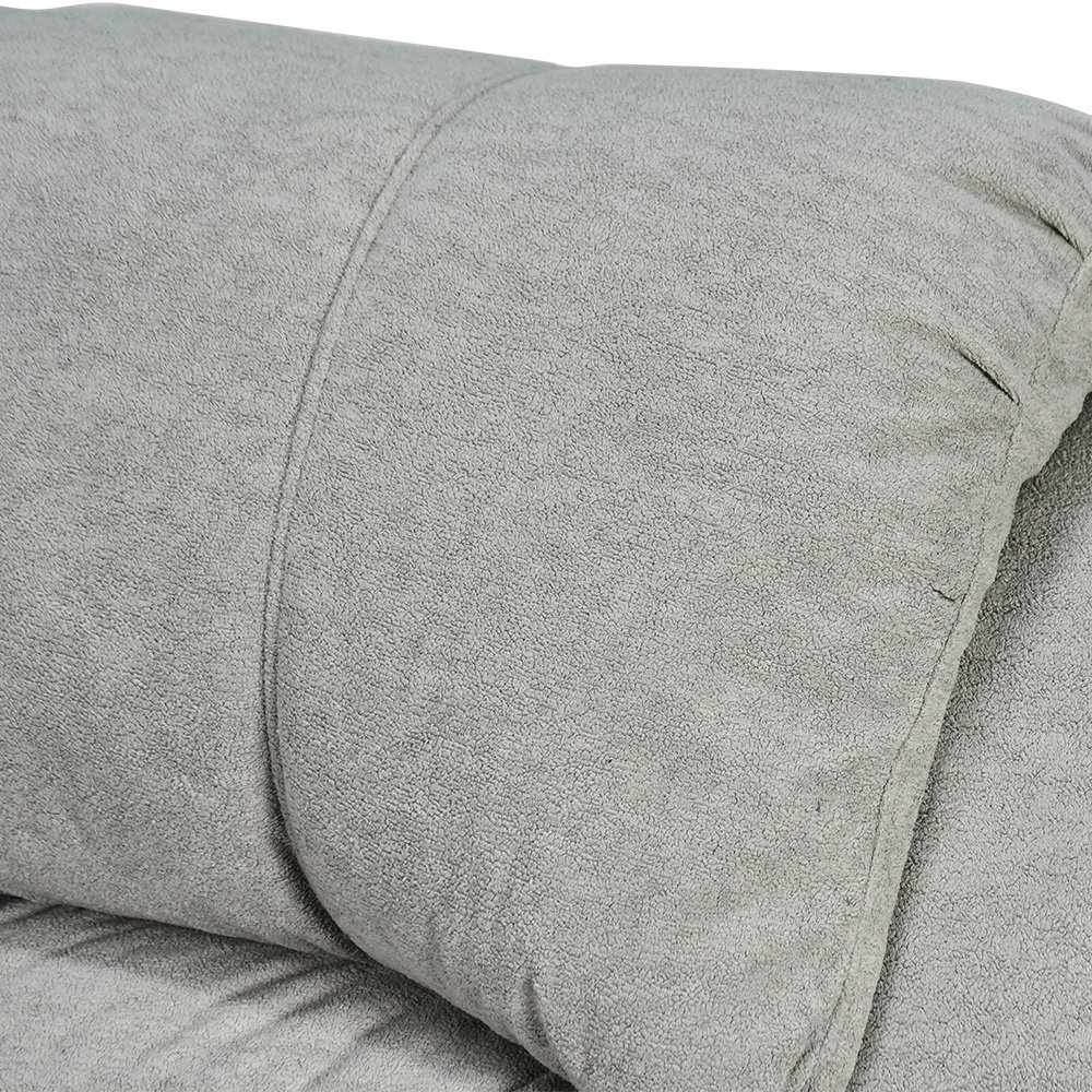 كرسي استرخاء فخم هزاز دوار بحامل جوال وحامل أكواب متحرك