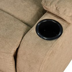 كرسي استرخاء هزاز دوار قماشي عصري كافيه