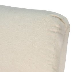 كرسي استرخاء ثابت مودرن قماشي عصري بيج كرسي استرخاء ثابت مودرن قماشي عصري بيج