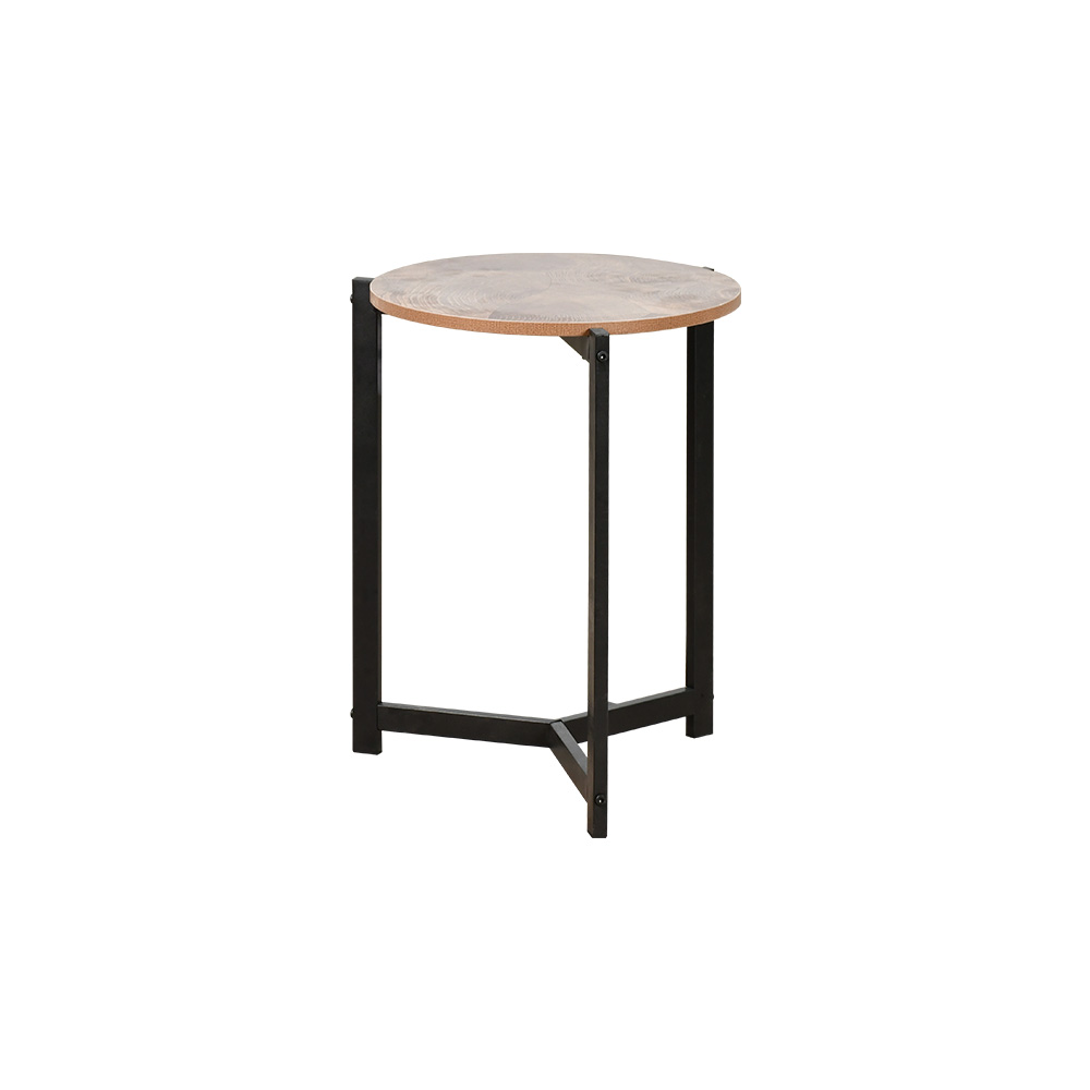 طاولة خدمة مفردة خشب تصميم عملي بني