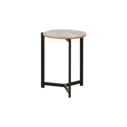 طاولة خدمة مفردة خشب تصميم عملي بني طاولة خدمة مفردة خشب تصميم عملي بني