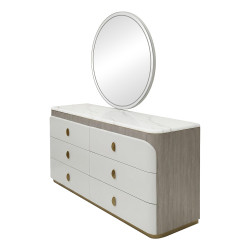 غرفة نوم فاخرة متكاملة بتصميم مودرن