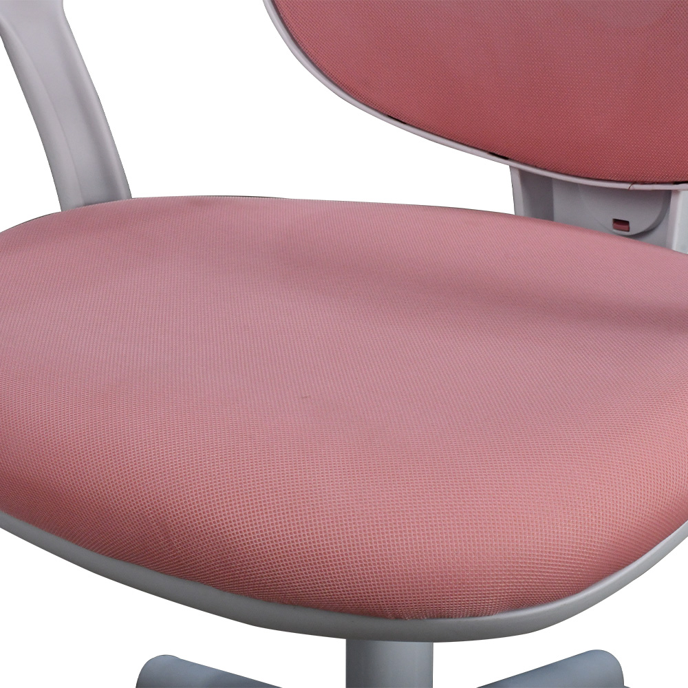 كرسي مكتب مودرن دوار قابل للتعديل وردي