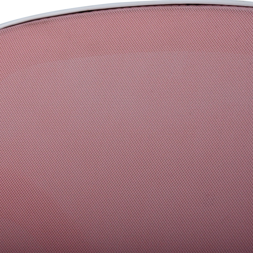 كرسي مكتب مودرن دوار قابل للتعديل وردي