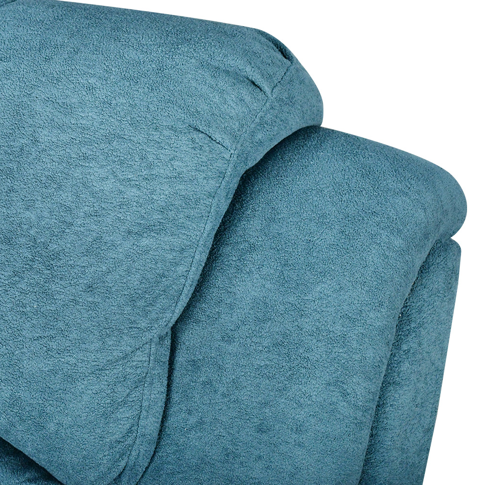 كرسي استرخاء مودرن هزار دوار بحامل جوال مع طاولة سماوي غامق