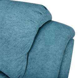 كرسي استرخاء مودرن هزار دوار بحامل جوال مع طاولة سماوي غامق