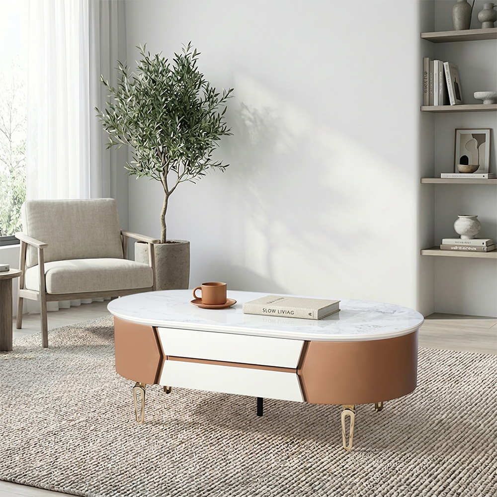 طاولة قهوة 130x70 سم