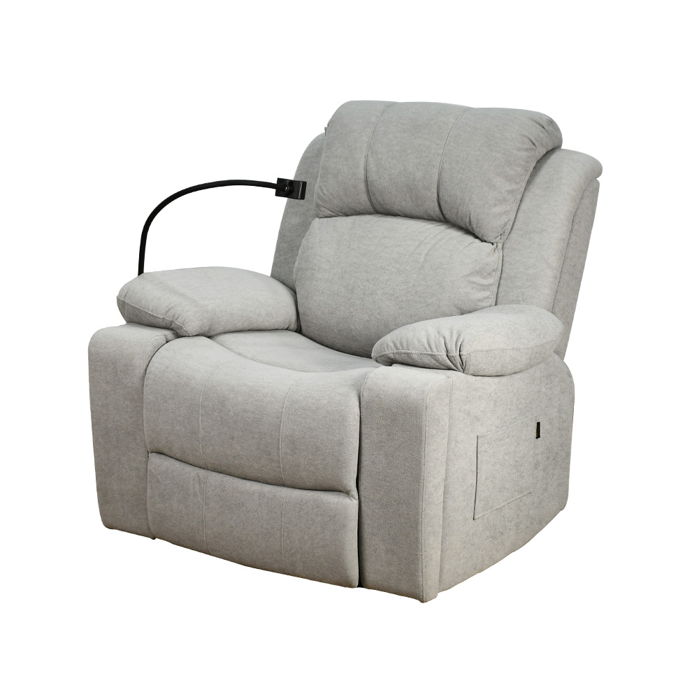 كرسي استرخاء فخم هزاز دوار بحامل جوال وحامل أكواب متحرك كرسي استرخاء فخم هزاز دوار بحامل جوال وحامل أكواب متحرك