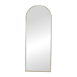 مرآة ديكور حائط بإطار ذهبي 70×180 سم