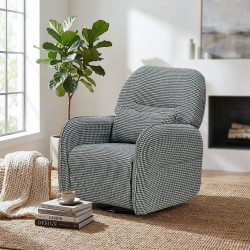 كرسي استرخاء فخم هزاز دوار قماشي مودرن كرسي استرخاء فخم هزاز دوار قماشي مودرن